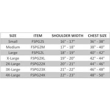 CHAMPRO Gauntlet II Football Shoulder Pads, 3X-Large, Black