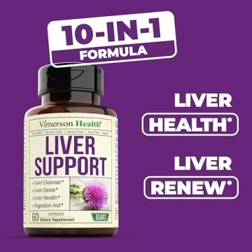 Milk Thistle Liver Detox Supplement - Herbal Support & Cleanse