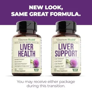 Milk Thistle Liver Detox Supplement - Herbal Support & Cleanse