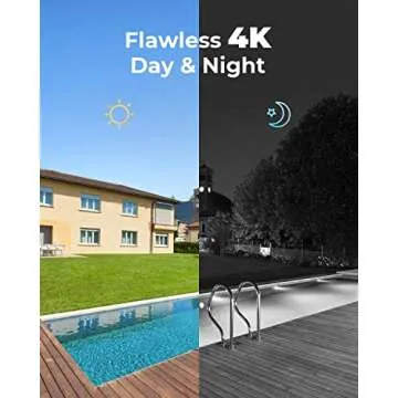 REOLINK 4K Security Camera System Wired, 8pcs H.265 Dome 4K PoE Cameras for Home Security Outdoors, ...