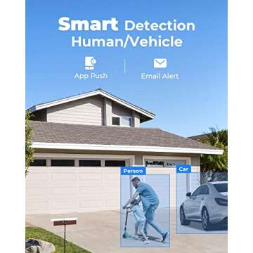 REOLINK 4K Security Camera System Wired, 8pcs H.265 Dome 4K PoE Cameras for Home Security Outdoors, Smart Person Vehicle Detection, 16CH NVR with 4TB HDD for 24-7 Recording, RLK16-800D8