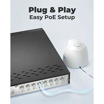 REOLINK 4K Security Camera System Wired, 8pcs H.265 Dome 4K PoE Cameras for Home Security Outdoors, Smart Person Vehicle Detection, 16CH NVR with 4TB HDD for 24-7 Recording, RLK16-800D8