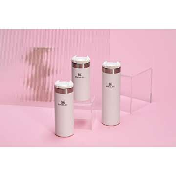 Stanley AeroLight Transit Bottle, Vacuum Insulated Tumbler for Coffee, Tea and Drinks with Ultra-Light Stainless Steel 16oz