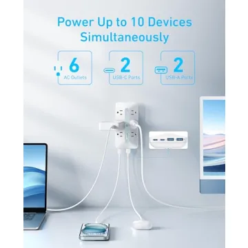 Anker 10-in-1 Wall Charger with Surge Protection