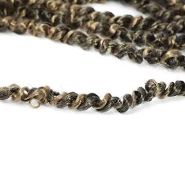 5Packs Pre-twisted Passion Twist Hair 22inch Water Wave Pre Looped Br aiding Hair Crochet Hair for Boho Hair Braiding Passion Black Women Hair Extensions(1B,22inch)