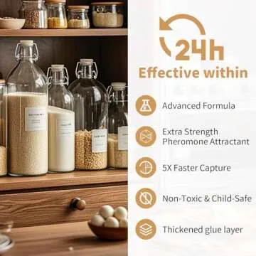 PIMAG Moth Traps with Pheromones - Non-Toxic & Effective