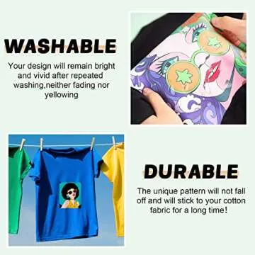 HTVRONT Sublimation HTV for Dark and Light Fabrics - 10 Pack