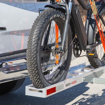 Black Widow e-Bike Carrier: Versatile & Lightweight Transport Solution