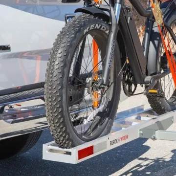 Black Widow e-Bike Carrier: Versatile & Lightweight Transport Solution
