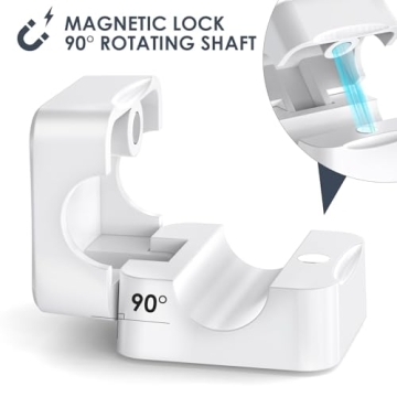 Magnetic Cable Clips for Organized Home and Office