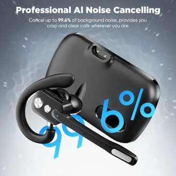 M-ONE Bluetooth Headset with Noise Canceling & Mic