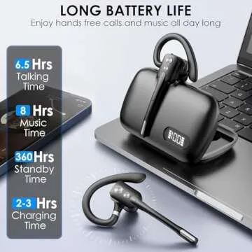 M-ONE Bluetooth Headset with Noise Canceling & Mic