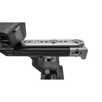 KONDOR BLUE FX3 / FX30 XLR Handle Extension Compatible with Sony | Lightweight Aerospace Grade Aluminum | Add Multiple Mounting Points and Grip Length | Space Gray
