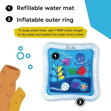 Baby Einstein Water Mat for Sensory Play - Octopus Fun
