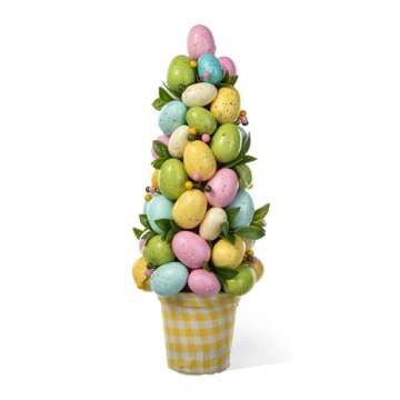 Glitzhome 16" Handmade Easter Table Tree Decor
