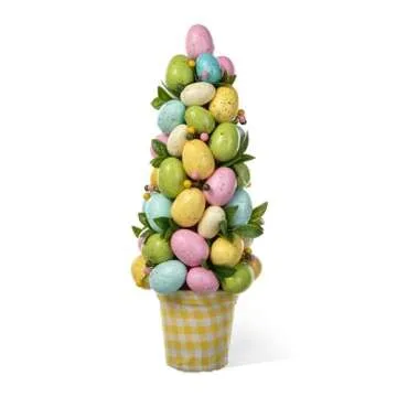 Glitzhome 16" Handmade Easter Table Tree Decor