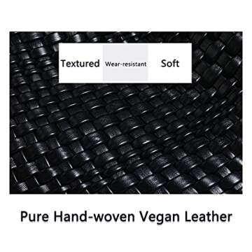 Small Hand Woven Handbags for Women Shoulder Crossbody Bag Girls Purses Cassual Top Handle Bags Hobo Curved Tote Phone Bag (Fruit green)