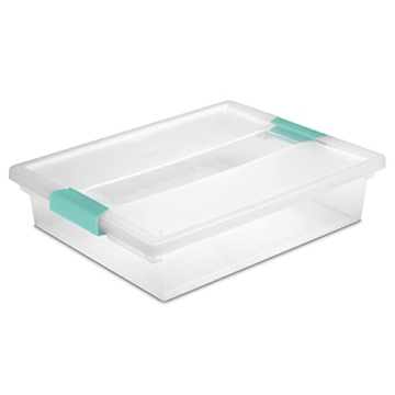 Sterilite 6-Pack Stackable Storage Bins, 5.7 Qt Containers