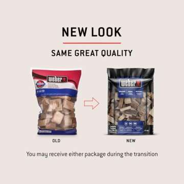Weber Hickory Wood Chunks for Smoking and Grilling