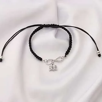 WSNANG Book Bracelet Book Lovers Book Club Gifts Reader Jewelry Bookworm Librarian Gift Book Charm B...