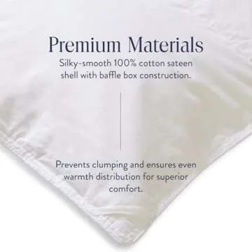 Brooklinen Lightweight Luxury Down Comforter, 100% Natural Canadian Duck Down Duvet Insert - 650 Fill Power, 100% Cotton Shell, King/Cali King Size Comforter for Warm Sleepers