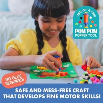 Educational Insights Pom Pom Kit - Fun Arts and Crafts for Kids