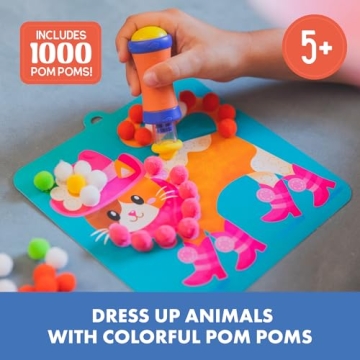Educational Insights Pom Pom Kit - Fun Arts and Crafts for Kids
