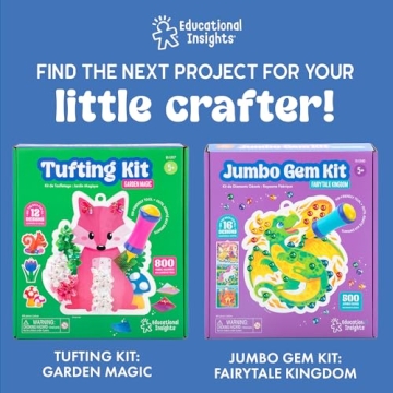 Educational Insights Pom Pom Kit - Fun Arts and Crafts for Kids