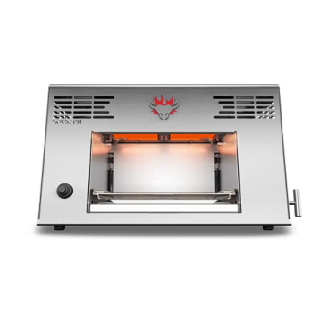 Schwank 1500°F Portable Infrared Grill Stainless Steel USA