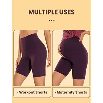 CRZ YOGA Butterluxe High Waisted Biker Shorts for Women