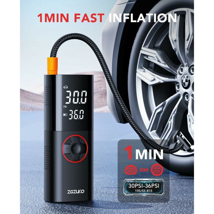 150PSI Rechargeable Tire Inflator for Cars & Bikes