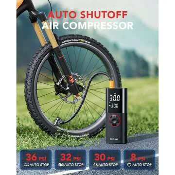 150PSI Rechargeable Tire Inflator for Cars & Bikes