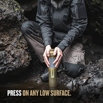 GRAYL UltraPress Water Purifier for Hikers and Travelers