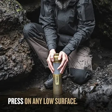 GRAYL UltraPress Water Purifier for Hikers and Travelers