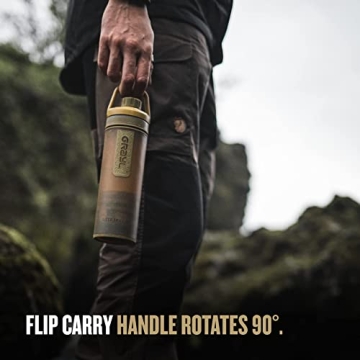 GRAYL UltraPress Water Purifier for Hikers and Travelers