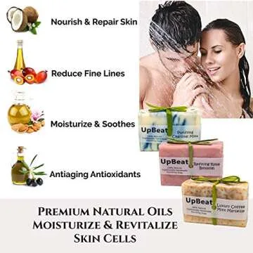 Suona Handmade Olive Oil Soap Gift Set - 4pc Collection