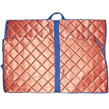 Durherm Infrared Sauna, Low EMF Negative Ion Portable Indoor Sauna with Chair and Heated Footpad, Copper, Large