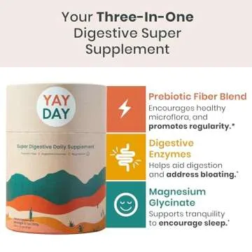 YayDay Fiber Supplement for Gut Health and Relaxation
