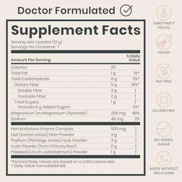 YayDay Fiber Supplement for Gut Health and Relaxation