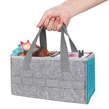 Hounyoln Carry Bag for Toniebox Audio Player Starter Set,Felt Organizer Case for Tonie Starter Set S...