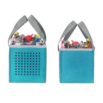 Hounyoln Carry Bag for Toniebox Audio Player Starter Set,Felt Organizer Case for Tonie Starter Set Storage Bag