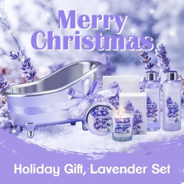 Lavender Gift Basket for Women - Body & Earth Gifts