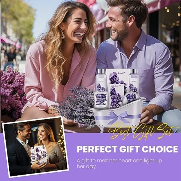 Lavender Gift Basket for Women - Body & Earth Gifts