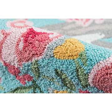 Madcap Cottage Get Smart Manor Born Area Rug, 4' X 4' Round, Multi