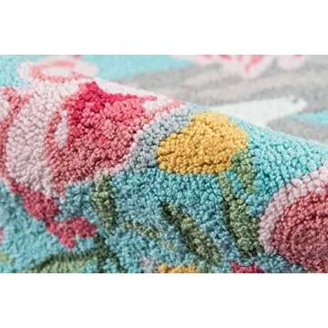 Madcap Cottage Get Smart Manor Born Area Rug, 4' X 4' Round, Multi