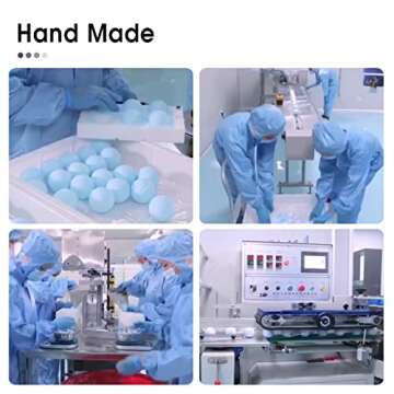 iHave Bath Bombs for Kids and Women, 12 Natural Handmade Bath Bomb Gift Set, Fun Bubble Bath Perfect Kids Christmas Gifts