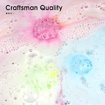iHave Bath Bombs for Kids and Women, 12 Natural Handmade Bath Bomb Gift Set, Fun Bubble Bath Perfect Kids Christmas Gifts