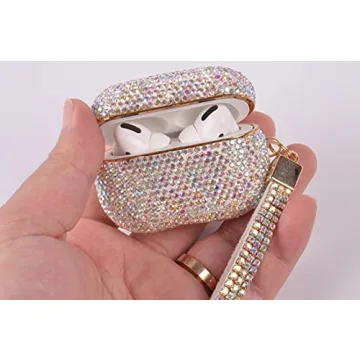 Sparkly Diamond Case with Keychain for AirPods Pro