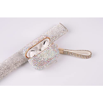 Sparkly Diamond Case with Keychain for AirPods Pro