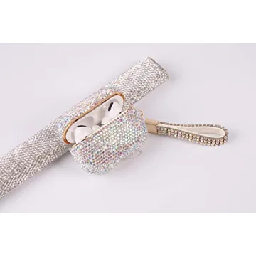 Sparkly Diamond Case with Keychain for AirPods Pro
